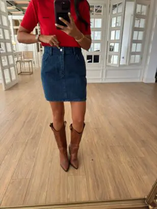 Novara Mavi Mini Jean Etek