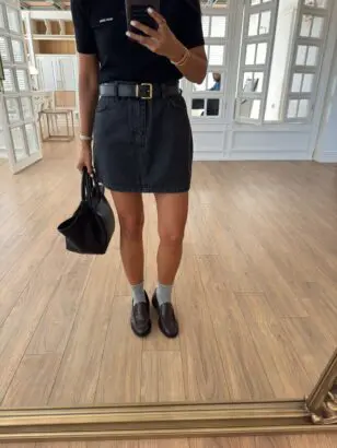 Cool Antrasit Mini Jean Etek