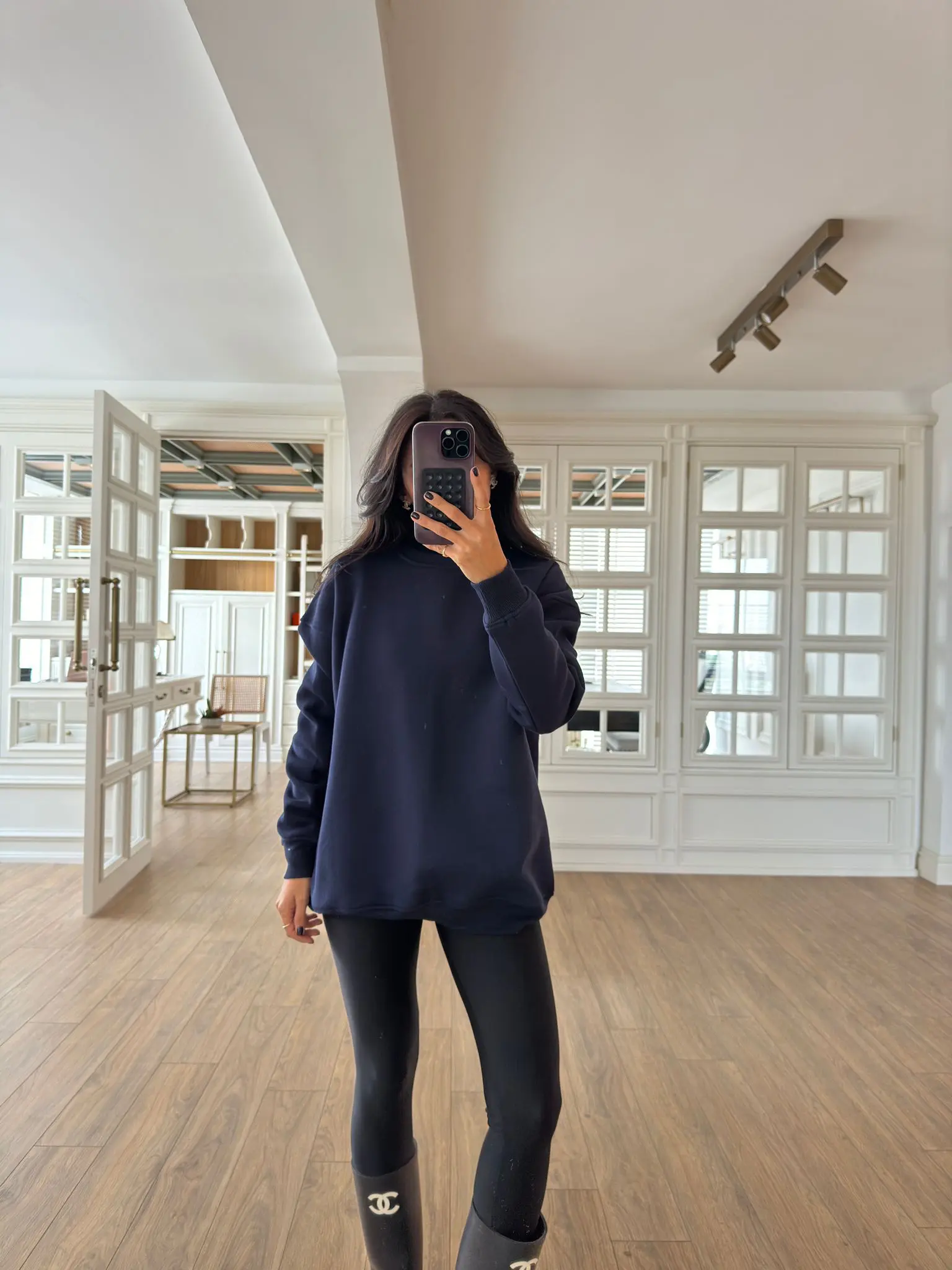 Veylo Bisiklet Yaka İçi Polarlı Basic Sweat