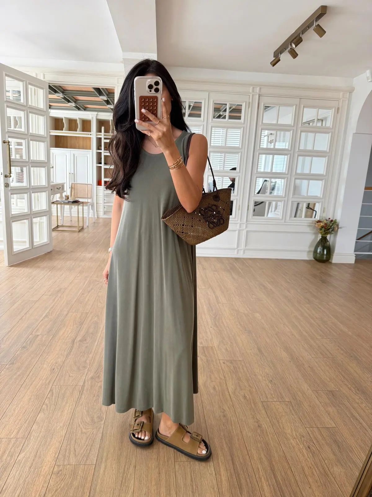 Jenisa Halter Yaka Modal Elbise