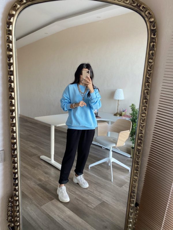 Bebe Mavi Basic Sweat