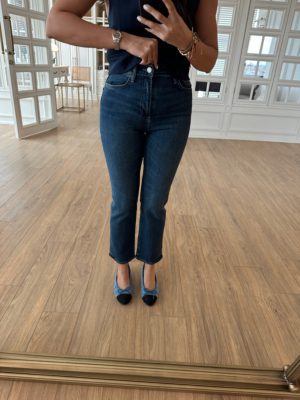 Shelly Mavi Yıkamalı Boyfit Jean